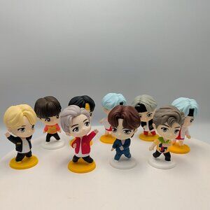 McDonald's Tiny Tan BTS Happy Meal Toy Figure Lot Of 5 2025 Encore Edition